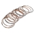 Bracelet faux bijoux brass multiple rods three color in rose gold, gold and silver color BZ-BR-00435
