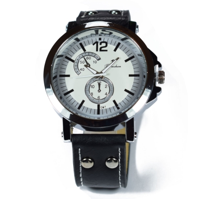 Ρολόι Fashion Unisex με ασημί κάσα και γκρι λουράκι από συνθετικό δέρμα (BZ-WT-00041)