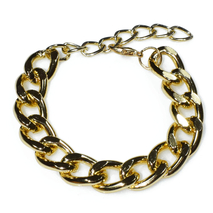 Bracelet faux bijoux brass chain in gold color BZ-BR-00522