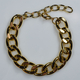 Bracelet faux bijoux brass chain in gold color BZ-BR-00522 Image 4