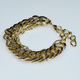 Bracelet faux bijoux brass chain in gold color BZ-BR-00524 Image 2