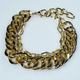 Bracelet faux bijoux brass chain in gold color BZ-BR-00524 Image 4